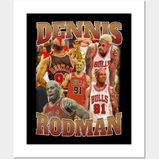 Dennis Rodman Posters and Art